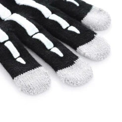 Gants Tactiles Squelette Phosphorescents
