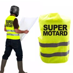 Gilet Fluo Super Motard -Créatifs Cadeaux Magasin gilet fluo super motard 2