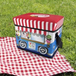 Glacière Pliable Camion De Glaces -Créatifs Cadeaux Magasin glaciere pliable camion de glaces 3