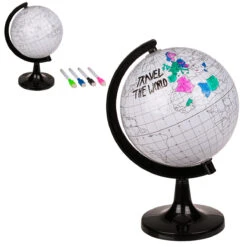 Out Of The Blue Globe Terrestre à Colorier