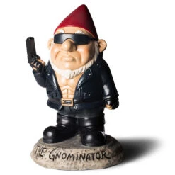 Gnominator, Le Nain De Jardin Terminator -Créatifs Cadeaux Magasin gnominator le nain de jardin terminator 1