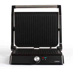 LIVOO Grill Plancha Viande Et Panini
