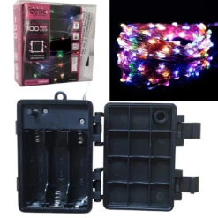 Guirlande 100 Micro-leds Multicolore Extérieur