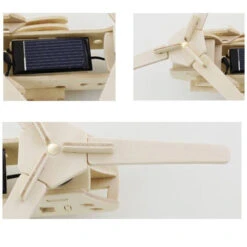 Hélicoptère Solaire Puzzle 3D En Bois 8 Hélicoptère Solaire Puzzle 3D En Bois -Créatifs Cadeaux Magasin helicoptere solaire puzzle 3d en bois 2