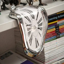 Out Of The Blue Horloge Montre Molle Façon Dali CHIFFRES ROMAINS -Créatifs Cadeaux Magasin horloge montre molle facon dali 7