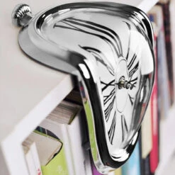 Out Of The Blue Horloge Montre Molle Façon Dali CHIFFRES ROMAINS -Créatifs Cadeaux Magasin horloge montre molle facon dali 8