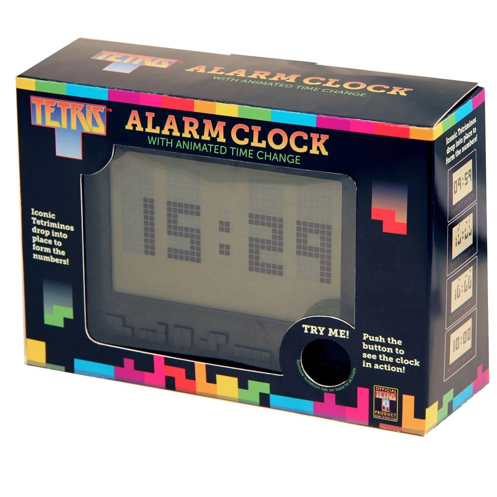 Horloge Réveil Tétris 3 Horloge Réveil Tétris