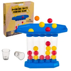 Out Of The Blue Jeu à Boire Puissance 4 à Rebond -Créatifs Cadeaux Magasin jeu a boire boules rebondissantes 2