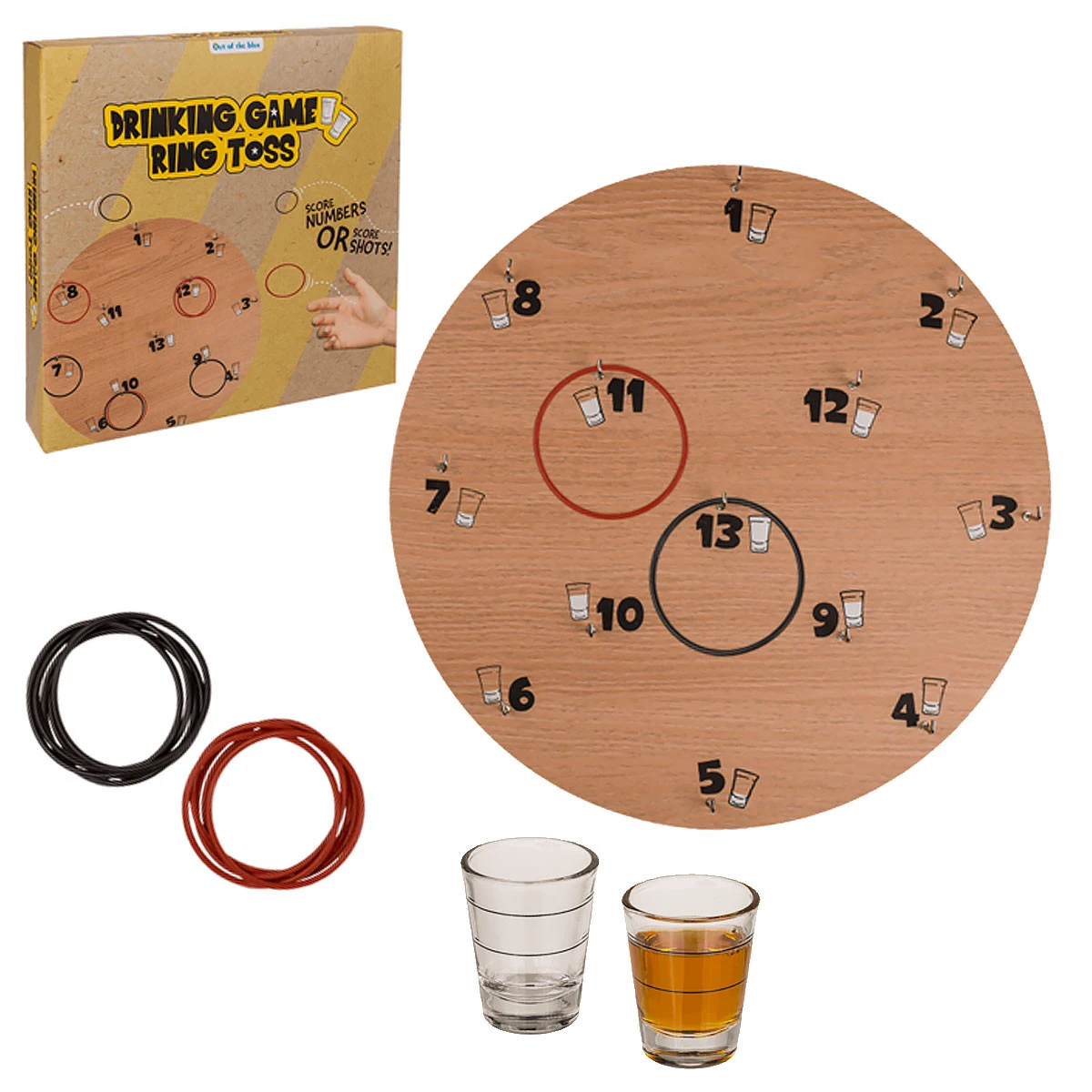 Out Of The Blue Jeu à Boire Lancer D'anneaux Mural 7 Out Of The Blue Jeu à Boire Lancer D'anneaux Mural – Image 5