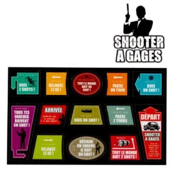Jeu à Boire Shooter à Gages -Créatifs Cadeaux Magasin jeu a boire shooter a gages 1