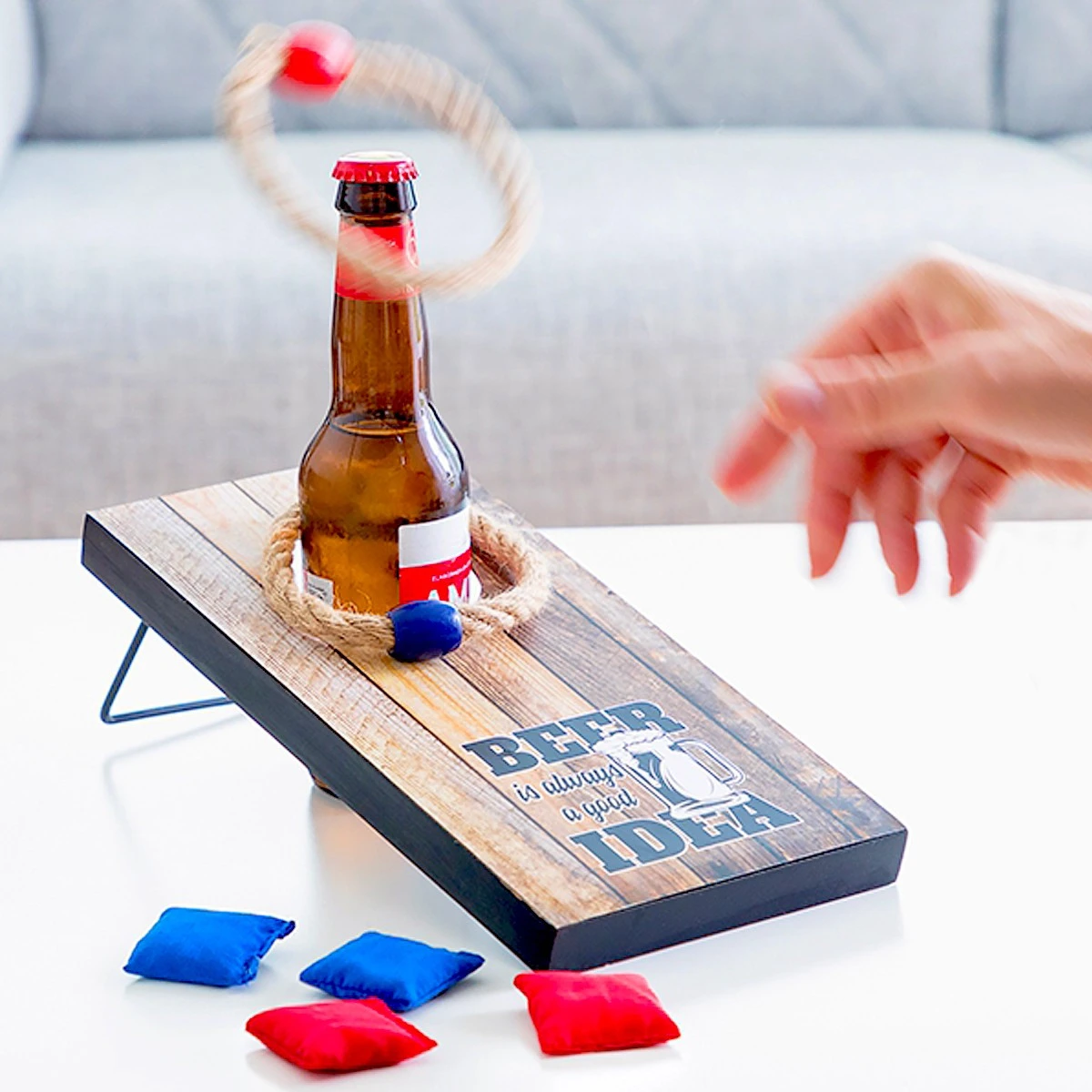 Out Of The Blue Jeu D'adresse à Boire, Lancer De Sacs Et Anneaux. 6 Out Of The Blue Jeu D'adresse à Boire, Lancer De Sacs Et Anneaux. – Image 4