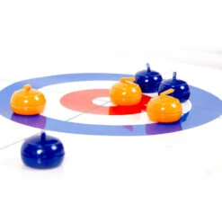 KIKKERLAND Jeu De Curling De Bureau -Créatifs Cadeaux Magasin jeu de curling de bureau 2
