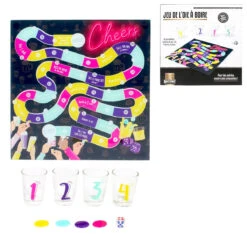 Jeu De L'oie à Boire 10 Jeu De L'oie à Boire -Créatifs Cadeaux Magasin jeu de l oie a boire 3