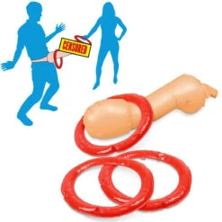 Jeu De Lancer D'anneaux Sur Zizi Géant -Créatifs Cadeaux Magasin jeu de lancer d anneaux sur zizi geant 2