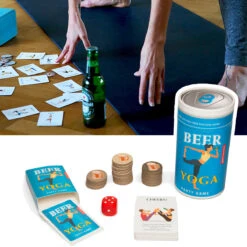 KIKKERLAND Jeu Yoga Bière -Créatifs Cadeaux Magasin jeu yoga biere 4