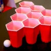Out Of The Blue Kit Beer Pong Hexagonal -Créatifs Cadeaux Magasin kit beer pong hexagonal