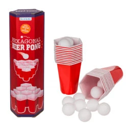 Out Of The Blue Kit Beer Pong Hexagonal 12 Out Of The Blue Kit Beer Pong Hexagonal -Créatifs Cadeaux Magasin kit beer pong hexagonal 4