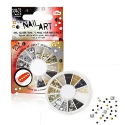 Kit Bijoux Déco Pour Les Ongles Rock Chic