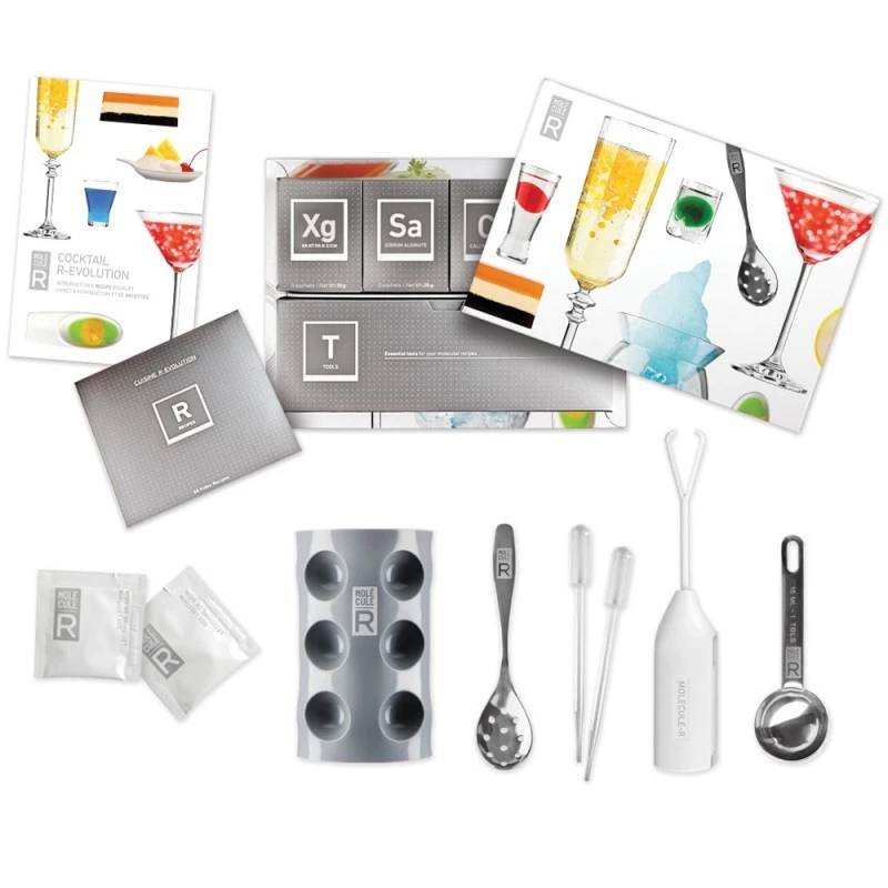Kit Cocktail + Cuisine Moléculaire + Livre Gratuit 4 Kit Cocktail + Cuisine Moléculaire + Livre Gratuit – Image 2