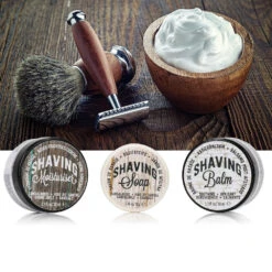 Kit De Rasage Vintage -Créatifs Cadeaux Magasin kit de rasage vintage 2