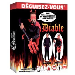 Kit Déguisement Express Diable -Créatifs Cadeaux Magasin kit deguisement express diable 2