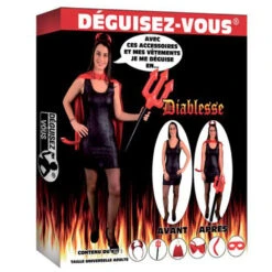 Kit Déguisement Express Diablesse -Créatifs Cadeaux Magasin kit deguisement express diablesse 2