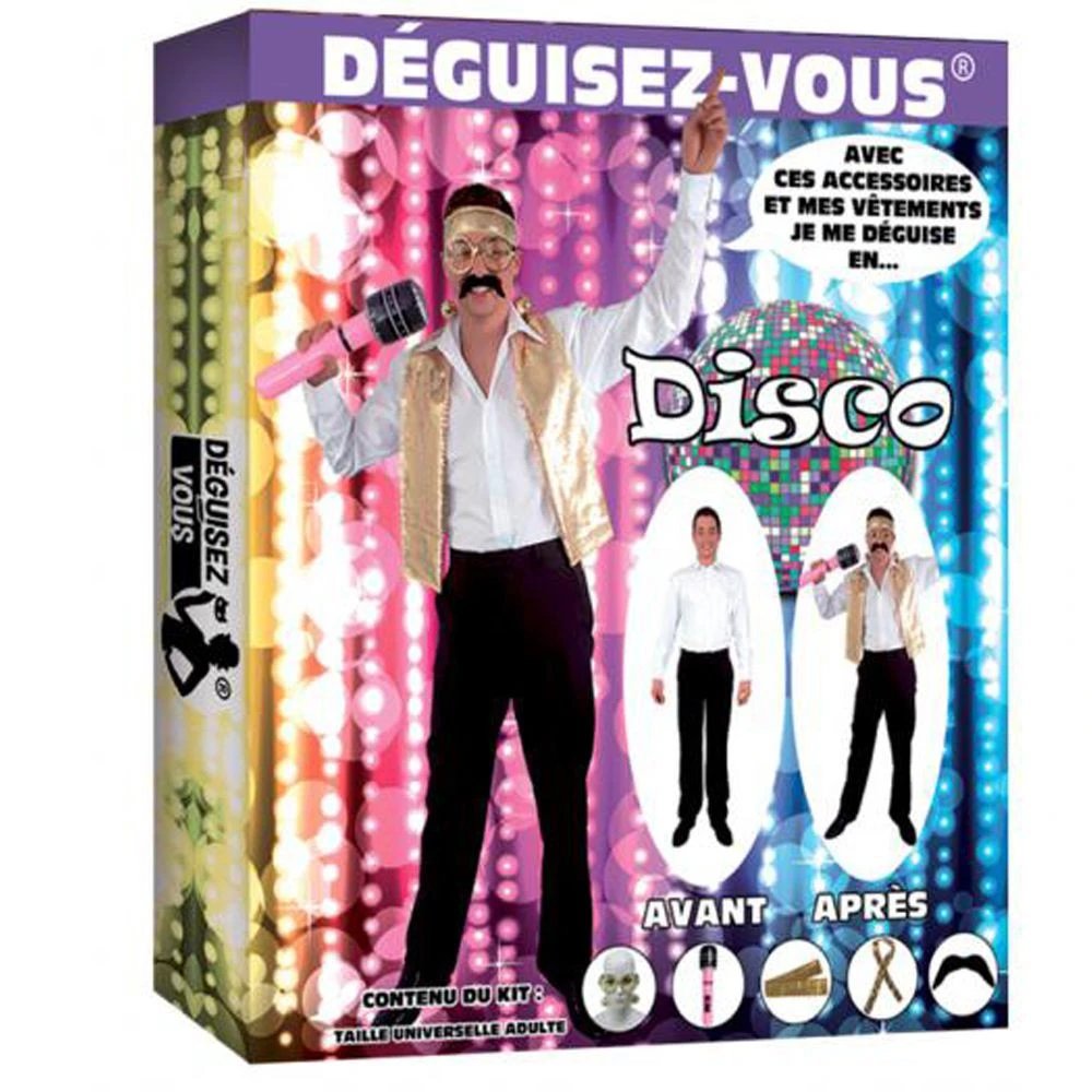 Kit Déguisement Express Disco 3 Kit Déguisement Express Disco