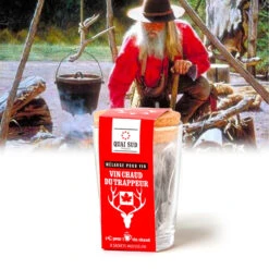 Kit Tasse Mélange Pour Vin Chaud Du Trappeur -Créatifs Cadeaux Magasin kit tasse melange pour vin chaud du trappeur 1