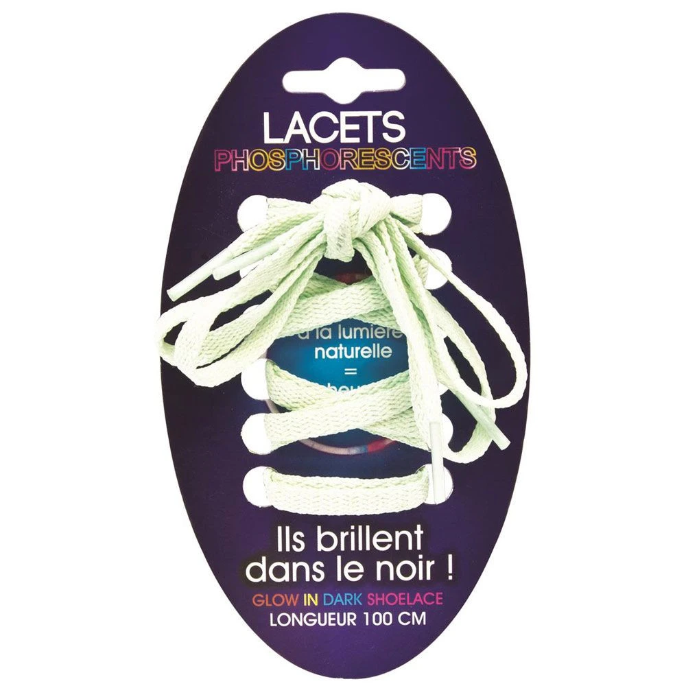 Lacets Fluo Phosphorescents 4 Lacets Fluo Phosphorescents – Image 2
