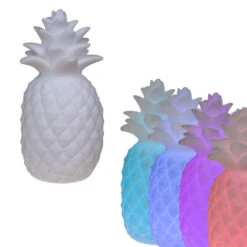 Lampe Ananas LED Couleurs Changeantes 18,5 Cm -Créatifs Cadeaux Magasin lampe ananas led couleurs changeantes 18 cm 7