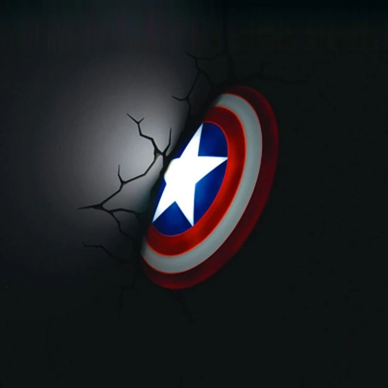 Lampe Bouclier Captain America 4 Lampe Bouclier Captain America – Image 2