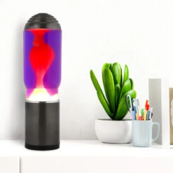 Lampe Lave Violette Diffuseur De Parfum Intégré -Créatifs Cadeaux Magasin lampe lave violette diffuseur de parfum 4