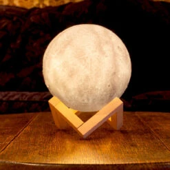 Lampe Lune Rechargeable -Créatifs Cadeaux Magasin lampe lune rechargeable 4