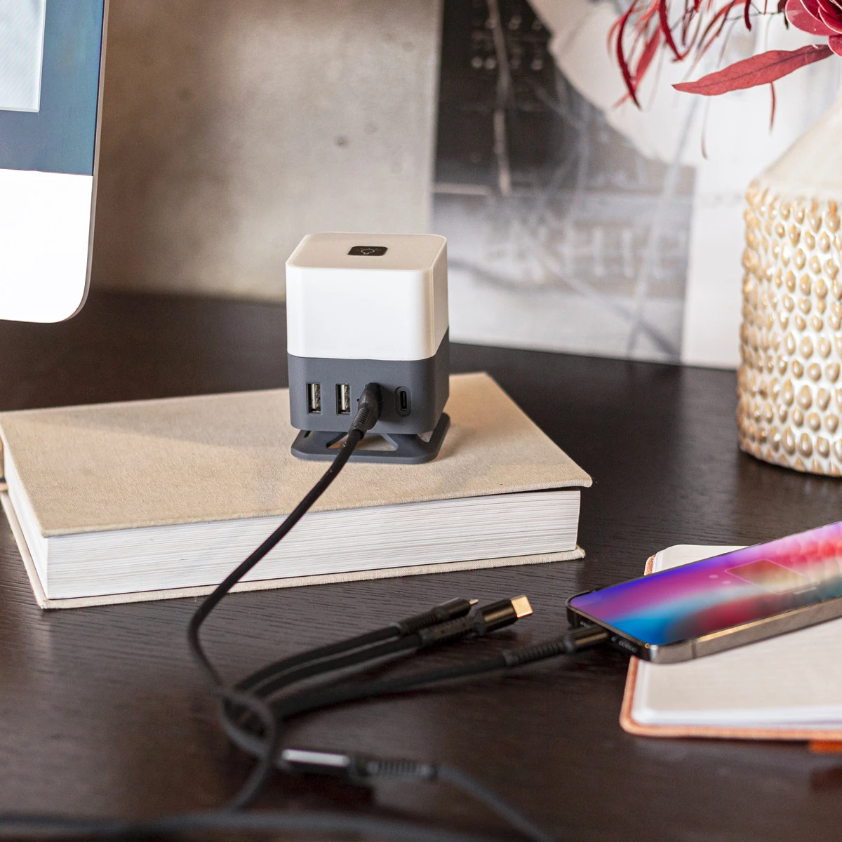 LIVOO Lampe Station De Charge USB 4 LIVOO Lampe Station De Charge USB – Image 2