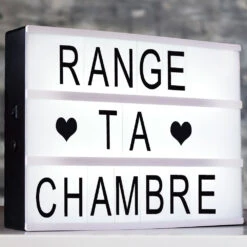 Out Of The Blue Lightbox A4, Lampe à Messages -Créatifs Cadeaux Magasin lightbox a4 lampe a messages 2