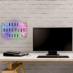 Lightbox A4, Lampe Multicolore à Messages -Créatifs Cadeaux Magasin lightbox a4 lampe multicolore a messages 7