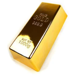 Lingot D'or, Bloc Porte Ou Presse Papier -Créatifs Cadeaux Magasin lingot or bloc porte presse papier 1