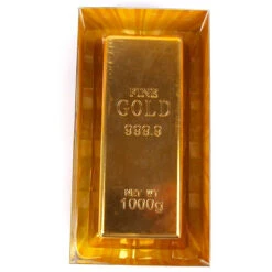 Lingot D'or, Bloc Porte Ou Presse Papier -Créatifs Cadeaux Magasin lingot or bloc porte presse papier 3