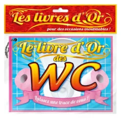 Livre D'or Des WC -Créatifs Cadeaux Magasin livre d or des wc 1