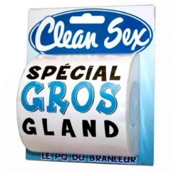 Lot De 2 Papiers Toilettes Clean Sex -Créatifs Cadeaux Magasin lot de 2 papiers toilettes clean sex 2