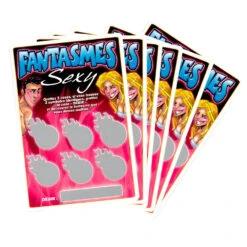 Lot De 6 Cartes Jeux à Gratter Fantasmes Sexy -Créatifs Cadeaux Magasin lot de 6 cartes jeux a gratter fantasmes sexy 2