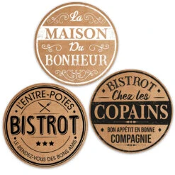 Lot De 6 Sets De Table Toile De Jute -Créatifs Cadeaux Magasin lot de 6 sets de table toile de jute 4