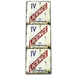 Lot De 6 Sous-verres Licence IV 7 Lot De 6 Sous-verres Licence IV -Créatifs Cadeaux Magasin lot de 6 sous verres licence iv 5