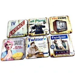 Lot De 6 Sous-verres Tendances
