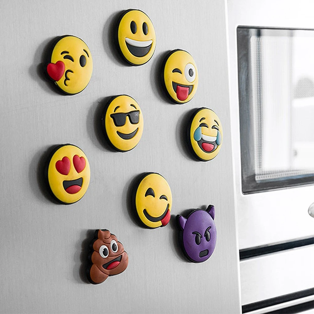 Lot De 9 Magnets Emoji 5 Lot De 9 Magnets Emoji – Image 3