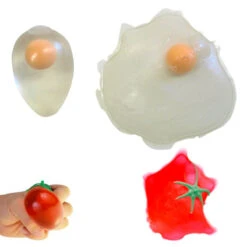 Lot Fracass'oeuf Et Fracass'tomate Antistress