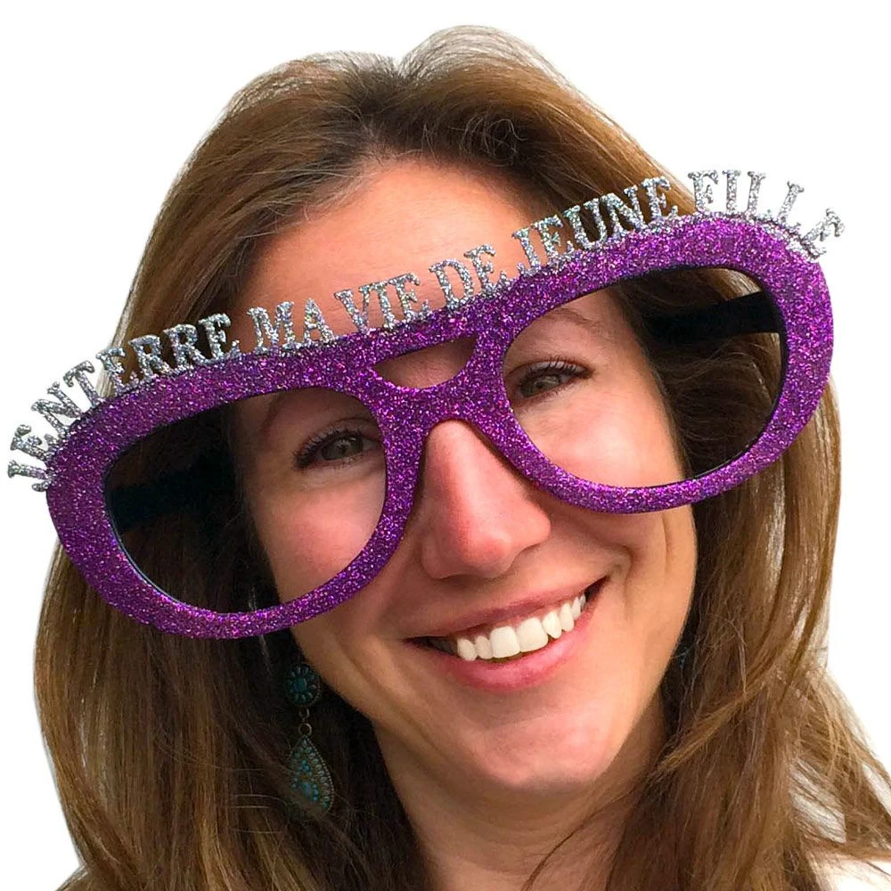 Lunettes Géantes Enterrement Vie De Jeune Fille 4 Lunettes Géantes Enterrement Vie De Jeune Fille – Image 2