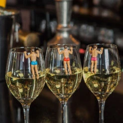 Marqueurs De Verres Bonhomme -Créatifs Cadeaux Magasin marqueurs de verres bonhomme 1