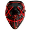 Masque Horreur Lumineux Rouge -Créatifs Cadeaux Magasin masque horreur lumineux rouge