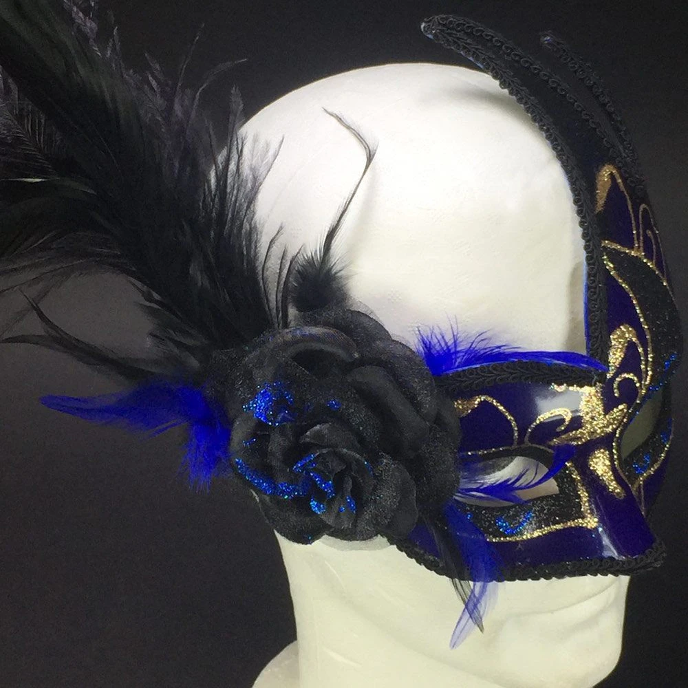 Masque Vénitien Loup à Plumes 5 Masque Vénitien Loup à Plumes – Image 3
